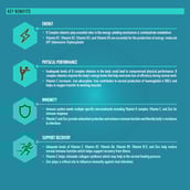 KeyBenefits - TrueBasics Immuno Fizz,  60 tablet(s)  Orange 