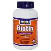 Now Biotin (5000 mcg)
