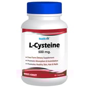 1 - Healthvit L-Cysteine (500 mg),  60 capsules 