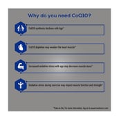 2 - TrueBasics CoQ 10 AntiOxidant with 120mg of Kaneka Q10 OP,  60 tablet(s) 