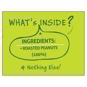 Ingredient - Nouriza Peanut Butter 100% Natural Unsweetened, 1 kg Creamy