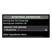 1 - MuscleBlaze Micronized Glutamine OP, 0.55 lb Unflavoured