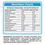 supplement - HealthXP Mass Gainer,  2.2 lb  Strawberry 