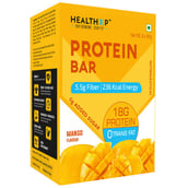 HealthXP Protein Bars (18g Protein), 6 Piece(s)/Pack Mango