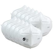 1 - RunBugz N95 Mask,  White (Pack of 10) 