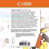 4 - Now C-1000,  250 tablet(s)  Unflavoured 