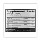 supplement - Primaforce ZMA,  180 capsules  Unflavoured 