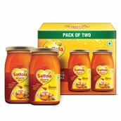 6 - Saffola Honey Plus with Digestive,  2 Piece(s)/Pack  Natural 