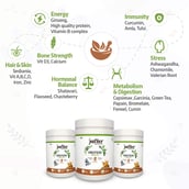 3 - JustHer Protein with Herbs for Women,  1.1 lb  Cafe Mocha 