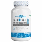 Health Oxide Hair + Nail Biotin Support,  60 capsules  Unflavoured 