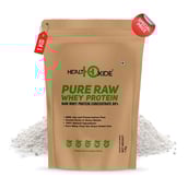 Health Oxide Pure Raw Whey Protein,  2.2 lb  Unflavoured with free Shaker 