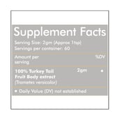 supplement - Rooted Active Naturals Turkey Tail Mushroom Extract Powder,  120 g 