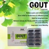 benefits - PAX Naturals Gout Pearl,  10 capsules 