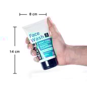 Points - Ustraa Face Wash,  100 ml  for Dry to Normal Skin 