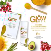 2 - Glow Gluta Oxidized Glutathione Cream,  30 g  for All Skin Types 