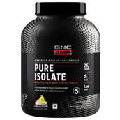 1 - GNC AMP Pure Isolate Powder,  4.4 lb  Vanilla Custard 