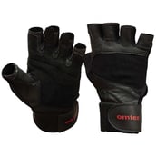 Omtex Gym Gloves (Pro),  Black  Small 
