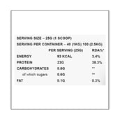 supplement - Myprotein Impact Whey Isolate,  1.1 lb  Unflavoured 