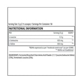 supplement - Myprotein Vegan BCAA 4:1:1,  0.55 lb  50 Servings  Unflavoured 