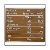 supplement - Myprotein Protein Flapjack,  12 Piece(s)/Pack  Traditional Oat 