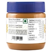 ingredients - Veeba Honey Peanut Butter,  340 g  Crunchy 