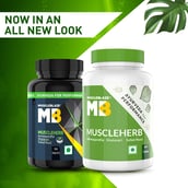 1 - MuscleBlaze Ayurveda for Performance - MuscleHerb with Ashwagandha, Shatavari & Safed Musli,  60 tablet(s)  Unflavoured 