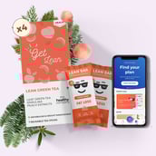 1 - The Healthy Company One Month Weight Loss,  7 Piece(s)/Pack  Peach 