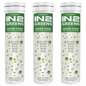 IN2 Greens Super Food,  20 tablet(s)  Lime Pack of 3 