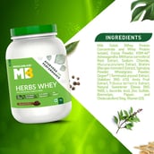 MuscleBlaze Herbs Whey, 2.2 lb Rich Chocolate