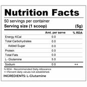 supplement - Muscle Asylum L-Glutamine,  0.55 lb  Unlfavoured 