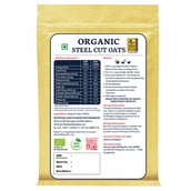 nutritioninfo - Oateo Organic Steel Cut Oats, 500 g Unflavoured