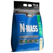 1 - ANS Performance N MASS Extreme Muscle Mass Gainer, 15 lb Creamy Vanila