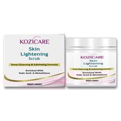Kozicare Skin Whitening Scrub, 100 g for All Skin Types