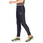 6 - Fitinc Lower for Men with Two Side Zipper Pockets,  Navy Blue  XL 