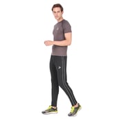 3 - Fitinc Lower for Men with Two Side Zipper Pockets,  Grey  XXL 