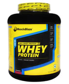 MuscleBlaze Whey Protein, 4.4 lb Strawberry Old