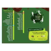 2 - Nouriza Dark Chocolate Peanut Butter Spread (Creamy) OP,  1 kg  Added Vitamins Minerals Omega 