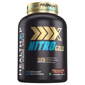 HealthXP Premium Series Nitro Gold, 4.4 lb Chocolate Fudge