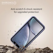9 - Envirocover Silicon Back Cover for Apple iPhone XI,  with Radiation Protection Technology (Purple) 