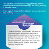 7 - Envirocover Silicon Back Cover for Apple iPhone XI Pro Max,  with Radiation Protection Technology (Purple) 