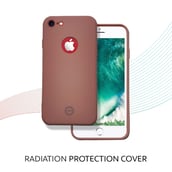 5 - Envirocover Silicon Back Cover for Apple iPhone 7,  with Radiation Protection Technology (Pink) 
