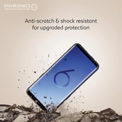 5 - Envirocover Silicon Back Cover for Samsung Galaxy S9,  with Radiation Protection Technology (Black) 