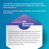 10 - Envirocover Silicon Back Cover for Samsung Galaxy S9,  with Radiation Protection Technology (Black) 