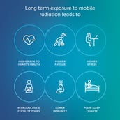 7 - Envirocover Silicon Back Cover for Samsung Galaxy S9 Plus,  with Radiation Protection Technology (Black) 