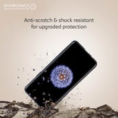 5 - Envirocover Silicon Back Cover for Samsung Galaxy S9 Plus,  with Radiation Protection Technology (Blue) 