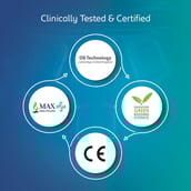 6 - Envirocover Silicon Back Cover for Samsung Galaxy S10,  with Radiation Protection Technology (Black) 