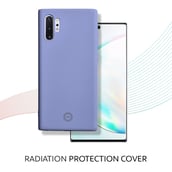 3 - Envirocover Silicon Back Cover for Samsung Galaxy Note10 Plus,  with Radiation Protection Technology (Purple) 