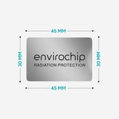 3 - Envirochip Immunity Protection Combo Pack of 2,  for Tech Savvy Kids Against Mobile & WiFi Router Radiation (Silver + Silver) 
