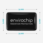 11 - Envirochip Immunity Booster + Radiation Protection Platinum Pack,  for Family - Enviroglobe for Home Radiation Purification (1) + Mobile (2) + Laptop (1) Silver 