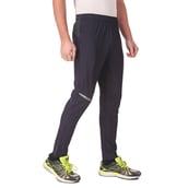 2 - Fitinc NS Lycra Trackpant with Both Side Zip Pockets,  Navy Blue  Large 